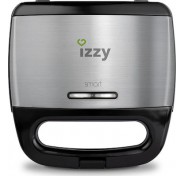 Izzy Smart K-77 Τοστιέρα για 2 Τοστ 800W Inox